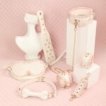 Fun suit lace maid SM props, handcuffs, sex aids, adult supplies